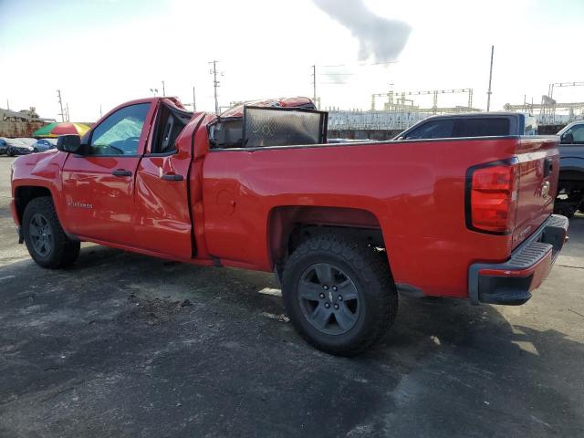 1GCRCPEH2HZ113882 - 2017 CHEVROLET SILVERADO C1500 CUSTOM RED photo 2