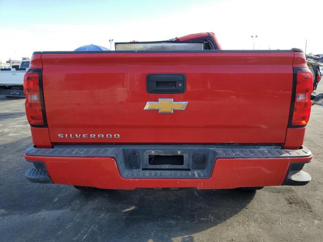 1GCRCPEH2HZ113882 - 2017 CHEVROLET SILVERADO C1500 CUSTOM RED photo 6