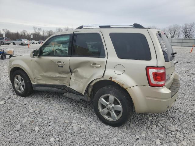 1FMCU9EG9CKB40046 - 2012 FORD ESCAPE LIMITED 金色 照片 2