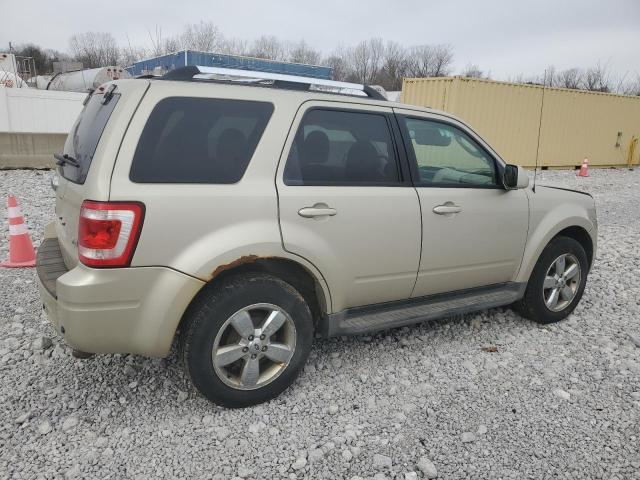 1FMCU9EG9CKB40046 - 2012 FORD ESCAPE LIMITED 金色 照片 3