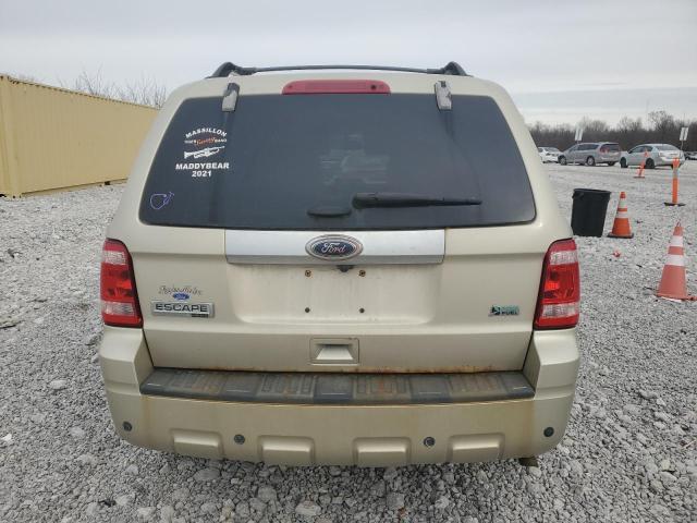 1FMCU9EG9CKB40046 - 2012 FORD ESCAPE LIMITED 金色 照片 6