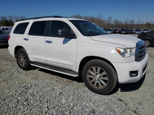 5TDZY68A38S009493 - 2008 TOYOTA SEQUOIA LIMITED WHITE photo 4