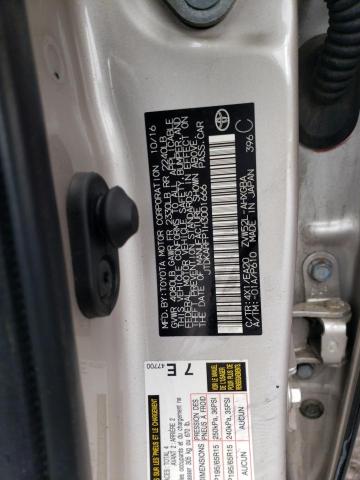 JTDKARFP1H3001666 - 2017 TOYOTA PRIUS PRIM 烧焦的 照片 12