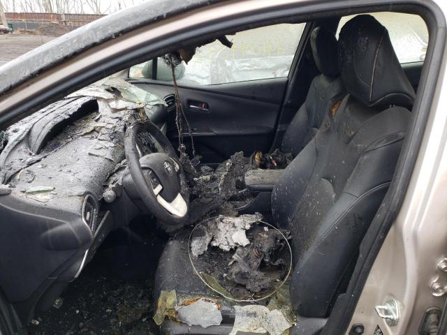 JTDKARFP1H3001666 - 2017 TOYOTA PRIUS PRIM 烧焦的 照片 7