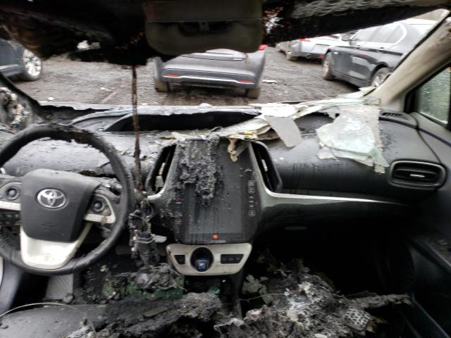 JTDKARFP1H3001666 - 2017 TOYOTA PRIUS PRIM 烧焦的 照片 8