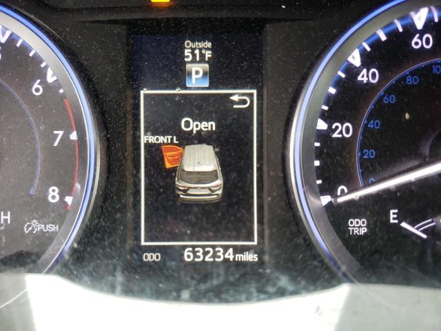 5TDKKRFH6GS161111 - 2016 TOYOTA HIGHLANDER XLE BLACK photo 9