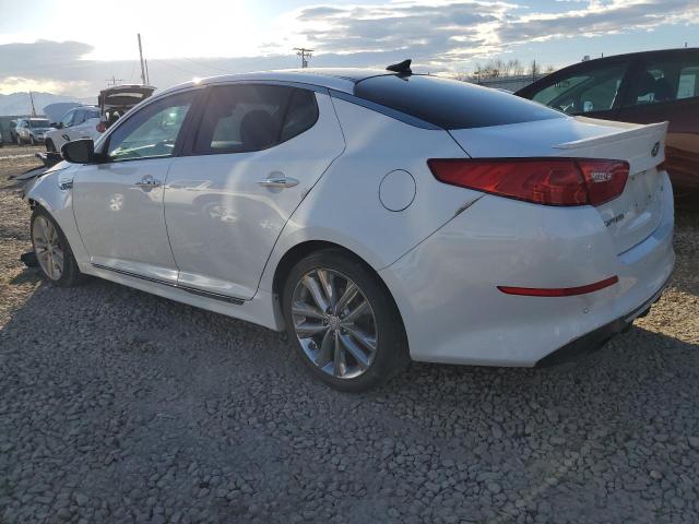 5XXGR4A66FG473813 - 2015 KIA OPTIMA SX WHITE photo 2