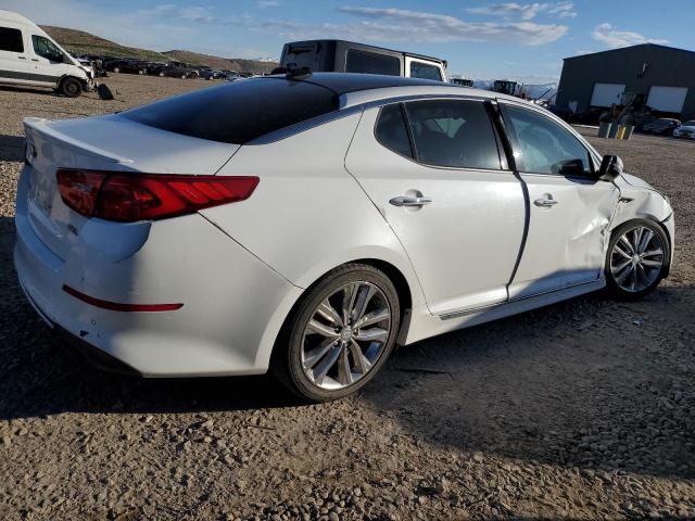 5XXGR4A66FG473813 - 2015 KIA OPTIMA SX WHITE photo 3