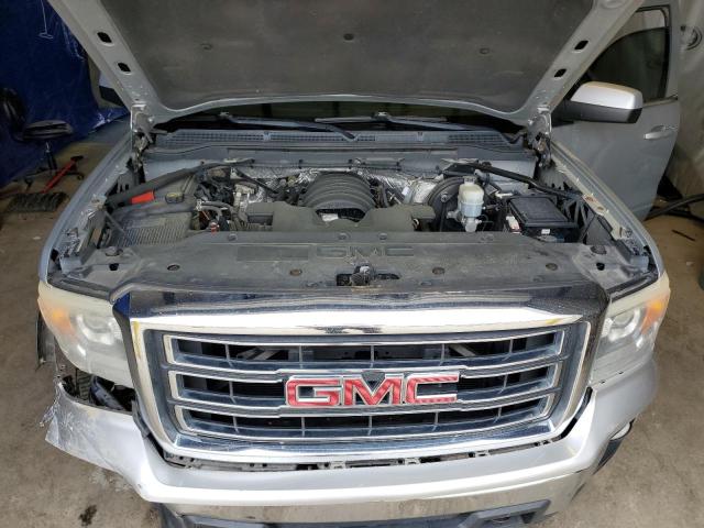 3GTU2UEC3EG101302 - 2014 GMC SIERRA K1500 SLE SILVER photo 11