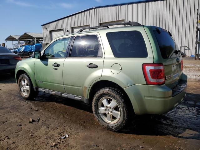 1FMCU03Z48KC93022 - 2008 FORD ESCAPE XLT GREEN photo 2