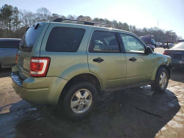 1FMCU03Z48KC93022 - 2008 FORD ESCAPE XLT GREEN photo 3