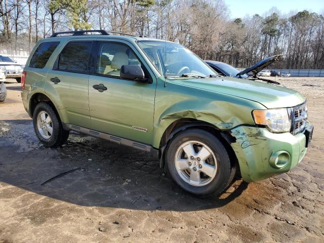 1FMCU03Z48KC93022 - 2008 FORD ESCAPE XLT GREEN photo 4