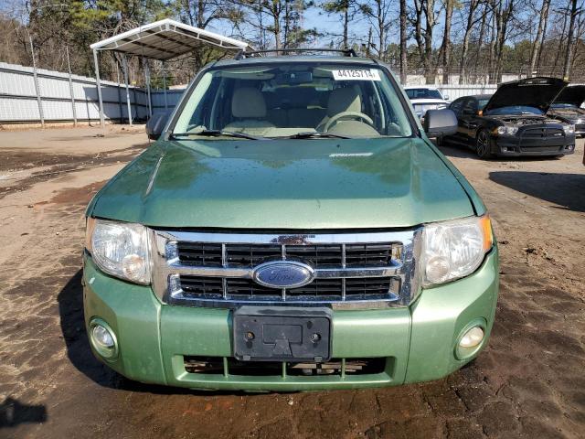 1FMCU03Z48KC93022 - 2008 FORD ESCAPE XLT GREEN photo 5