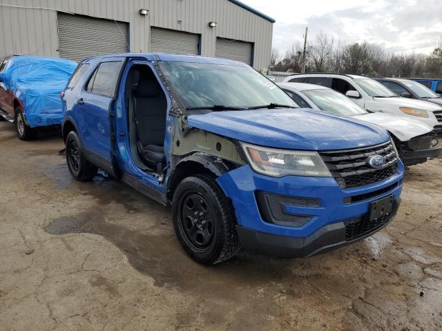 1FM5K8AR6GGA72264 - 2016 FORD EXPLORER POLICE INTERCEPTOR ლურჯი ფოტო 4