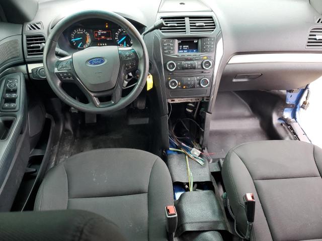 1FM5K8AR6GGA72264 - 2016 FORD EXPLORER POLICE INTERCEPTOR ლურჯი ფოტო 8