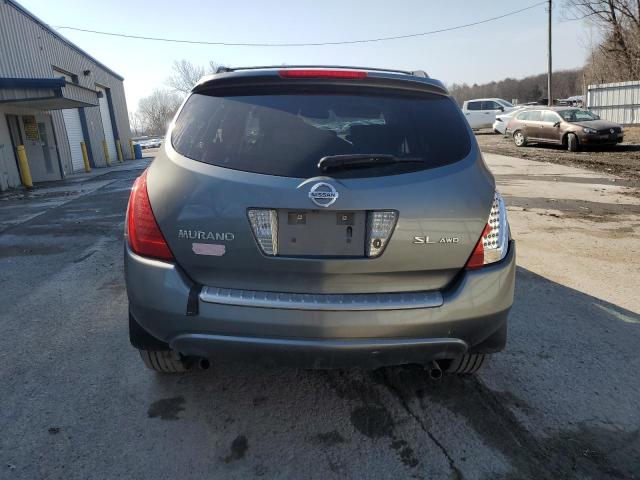 JN8AZ08W97W623454 - 2007 NISSAN MURANO SL GRAY photo 6