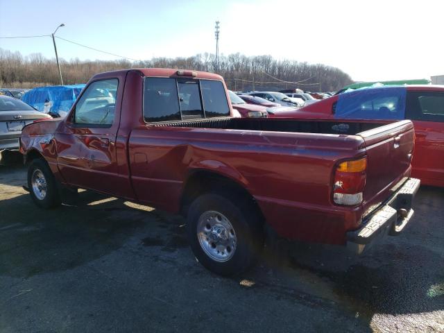 1FTYR10C1WUC03036 - 1998 FORD RANGER BURGUNDY photo 2