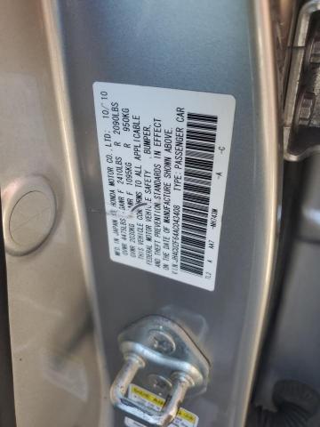 JH4CU2F64AC043408 - 2010 ACURA TSX SILVER photo 13