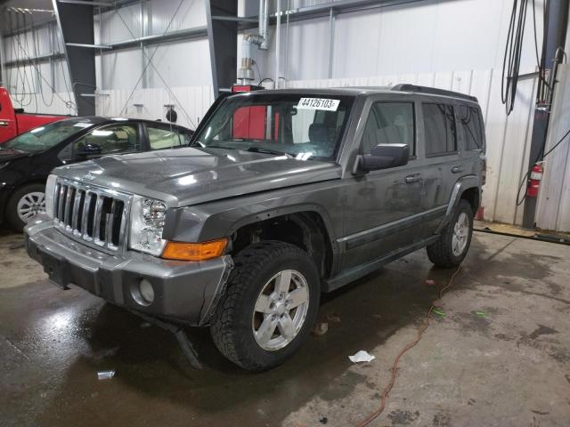1J8HG48K68C175531 - 2008 JEEP COMMANDER SPORT ნაცრისფერი ფოტო 1
