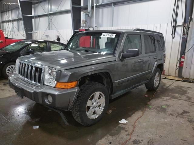 1J8HG48K68C175531 - 2008 JEEP COMMANDER SPORT GRAY photo 1