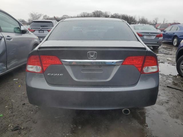 19XFA1F61BE042261 - 2011 HONDA CIVIC LX-S ნაცრისფერი ფოტო 6