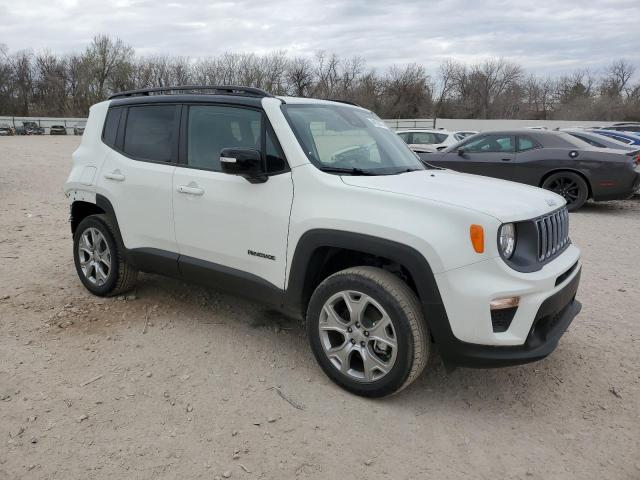 ZACNJDD15PPP20828 - 2023 JEEP RENEGADE LIMITED WHITE photo 4