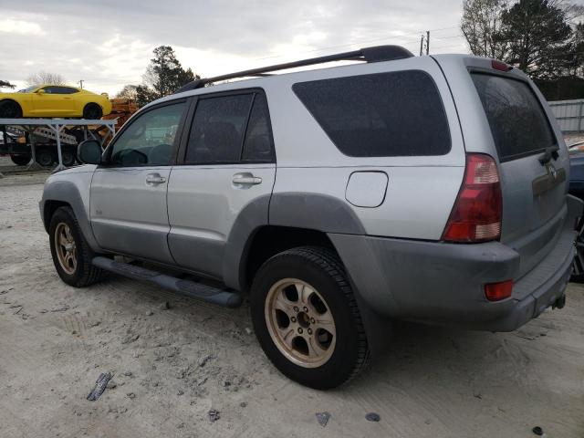 JTEZT14R830004486 - 2003 TOYOTA 4RUNNER SR5 SILVER photo 2