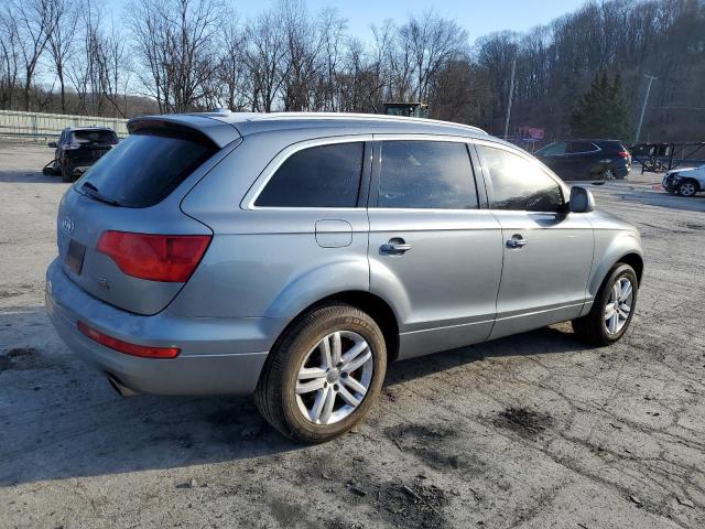 WA1AV74L27D021674 - 2007 AUDI Q7 4.2 QUATTRO SILVER photo 3