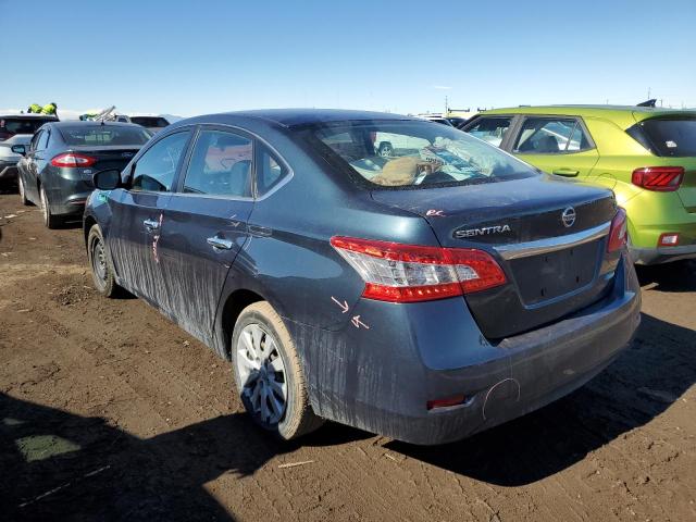 3N1AB7AP4EY211527 - 2014 NISSAN SENTRA S GRAY photo 2