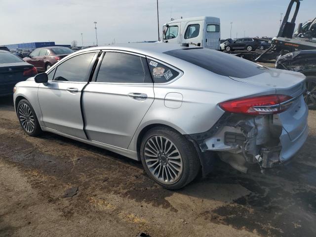 3FA6P0H94HR283142 - 2017 FORD FUSION SE SILVER photo 2