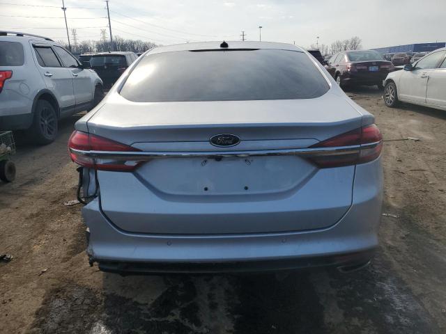 3FA6P0H94HR283142 - 2017 FORD FUSION SE SILVER photo 6