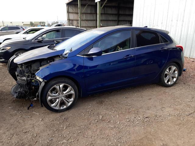 KMHD35LE8DU075083 - 2013 HYUNDAI ELANTRA GT BLUE photo 1