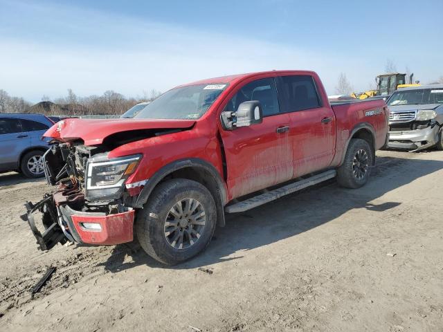 1N6AA1ED1PN116742 - 2023 NISSAN TITAN SV RED photo 1