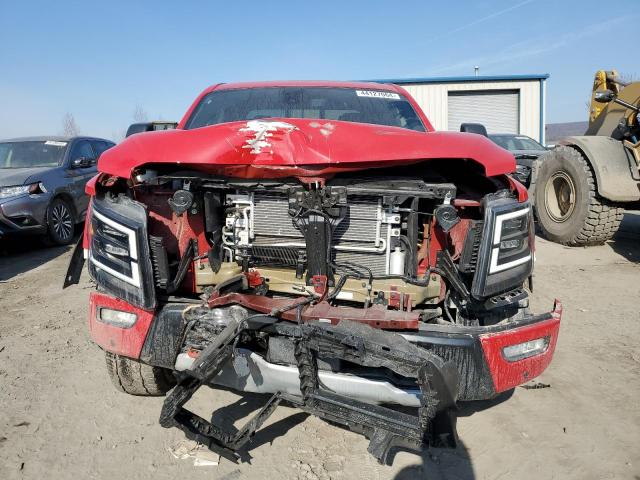 1N6AA1ED1PN116742 - 2023 NISSAN TITAN SV RED photo 5