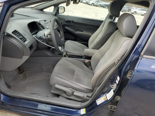 2HGFA16586H517116 - 2006 HONDA CIVIC LX BLUE photo 7