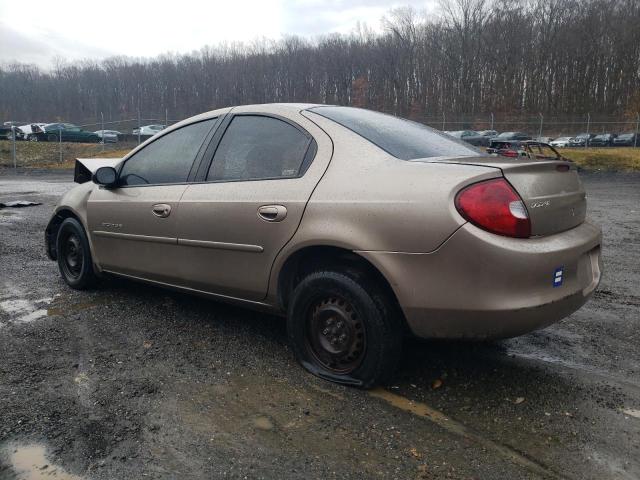 1B3ES46C4YD859560 - 2000 DODGE NEON BASE GOLD photo 2