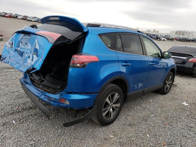 JTMWFREV5JJ161585 - 2018 TOYOTA RAV4 ADVENTURE BLUE photo 3