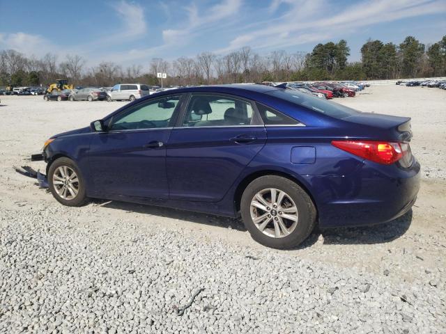 5NPEB4AC6DH728320 - 2013 HYUNDAI SONATA GLS BLUE photo 2