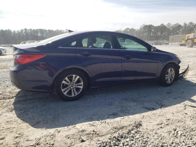 5NPEB4AC6DH728320 - 2013 HYUNDAI SONATA GLS BLUE photo 3