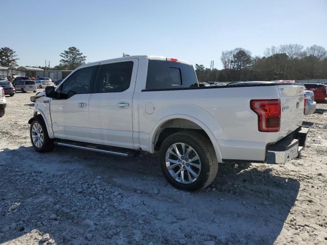 1FTEW1CG3FFB29181 - 2015 FORD F150 SUPERCREW WHITE photo 2