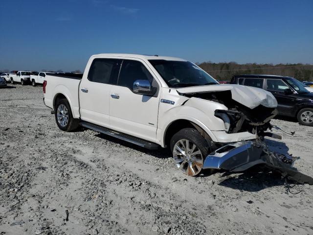 1FTEW1CG3FFB29181 - 2015 FORD F150 SUPERCREW WHITE photo 4