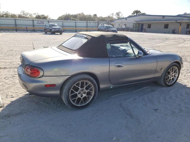 JM1NB353820226147 - 2002 MAZDA MX-5 MIATA BASE GRAY photo 3