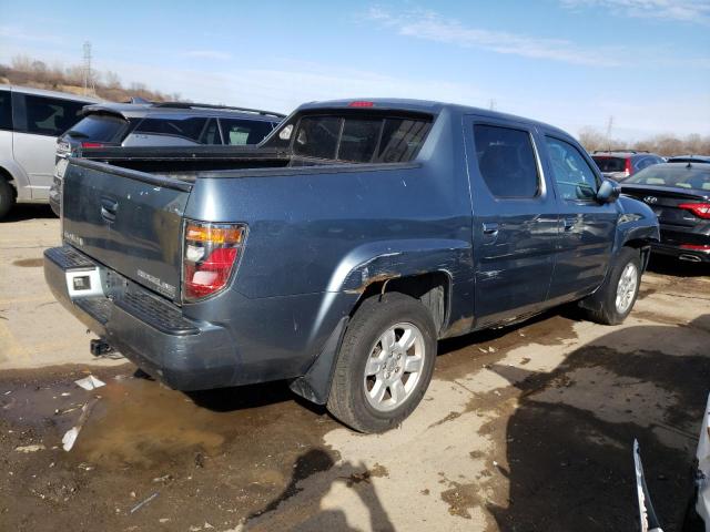 2HJYK164X6H575901 - 2006 HONDA RIDGELINE RTS TEAL photo 3