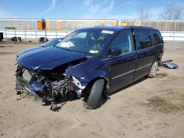 2C4RC1BG1GR165540 - 2016 CHRYSLER TOWN & COU TOURING 蓝色 照片 1