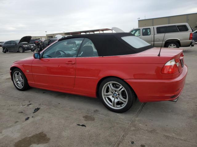 WBABS53422JU92121 - 2002 BMW 330 CI RED photo 2