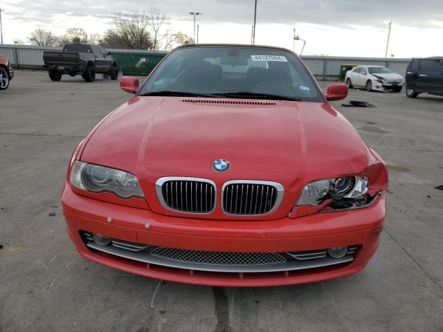 WBABS53422JU92121 - 2002 BMW 330 CI RED photo 5