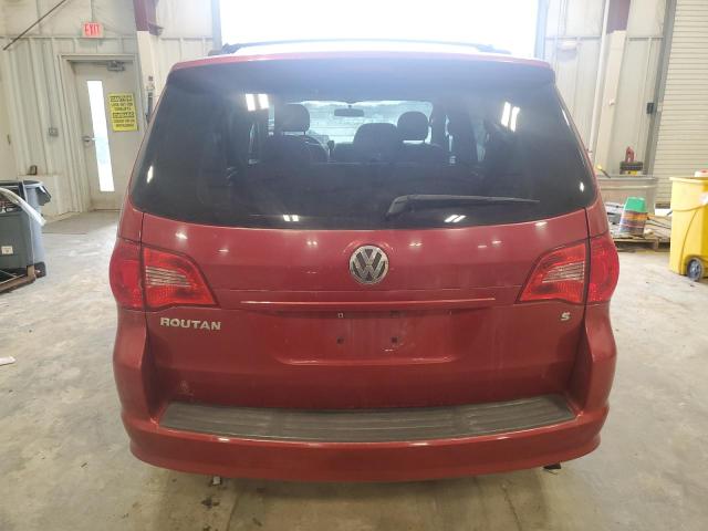 2V8HW44189R559377 - 2009 VOLKSWAGEN ROUTAN S RED photo 6