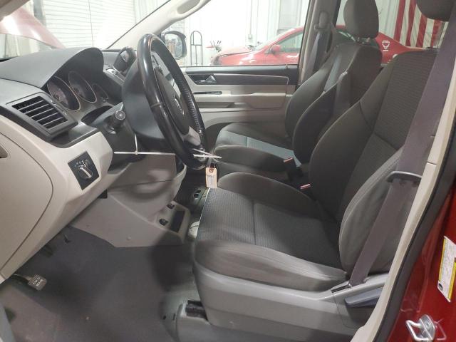 2V8HW44189R559377 - 2009 VOLKSWAGEN ROUTAN S RED photo 7