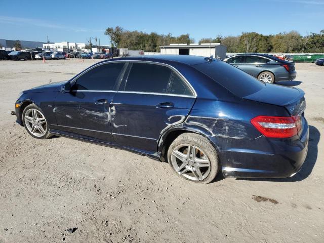 WDDHF5KB1CA547408 - 2012 MERCEDES-BENZ E 350 BLUE photo 2