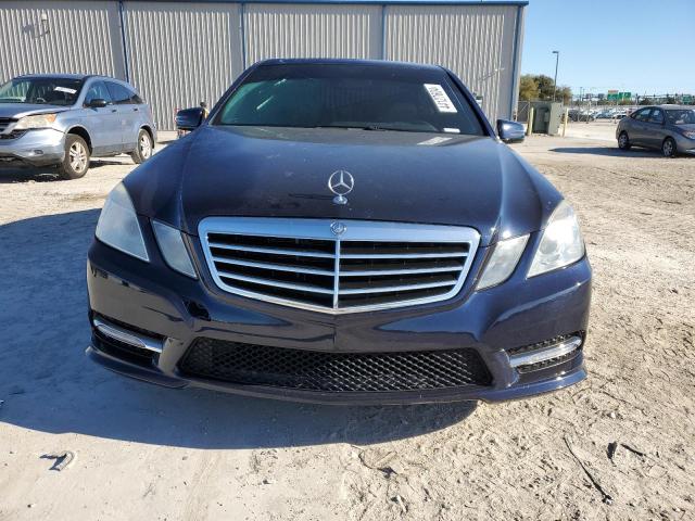 WDDHF5KB1CA547408 - 2012 MERCEDES-BENZ E 350 BLUE photo 5